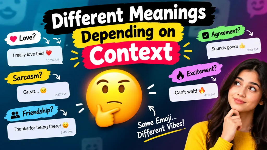 Different Meanings Depending on Context