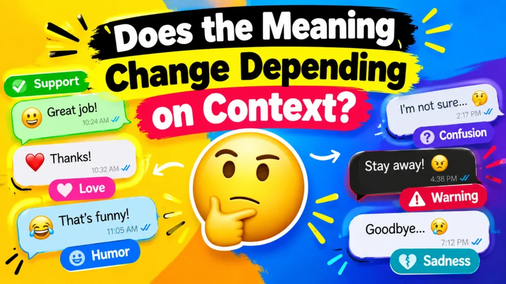 Does the Meaning Change Depending on Context?