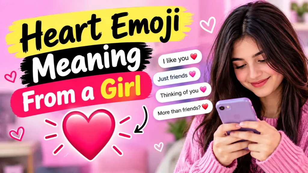 Heart Emoji Meaning From a Girl