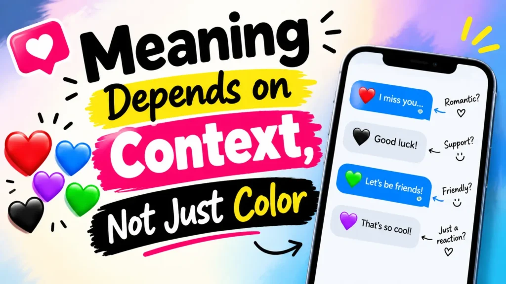Meaning Depends on Context ,  Not Just Color