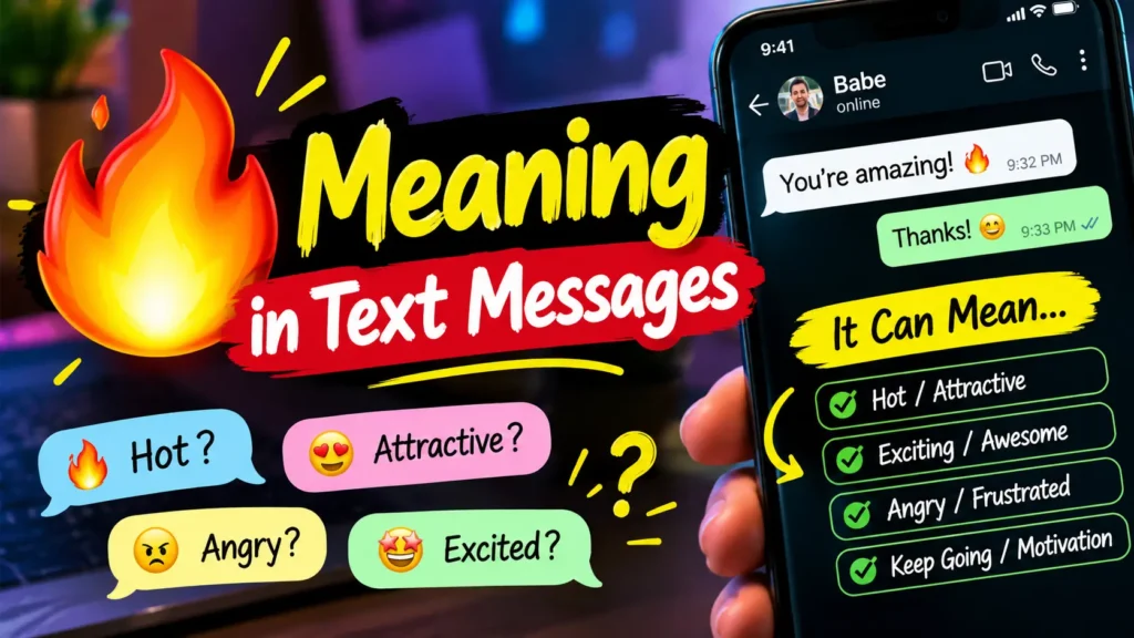 🔥 Meaning in Text Messages
