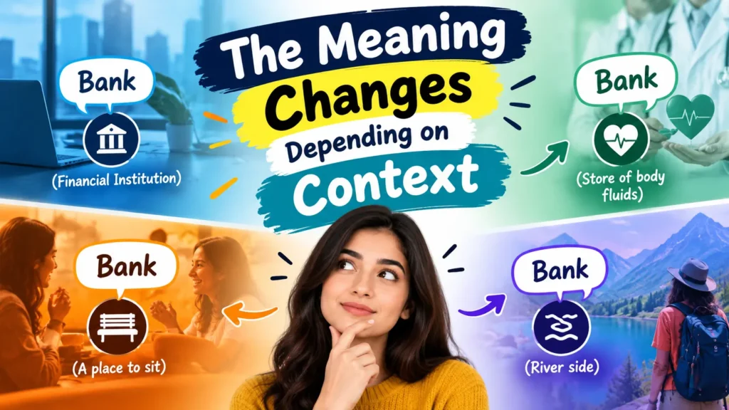The Meaning Changes Depending on Context