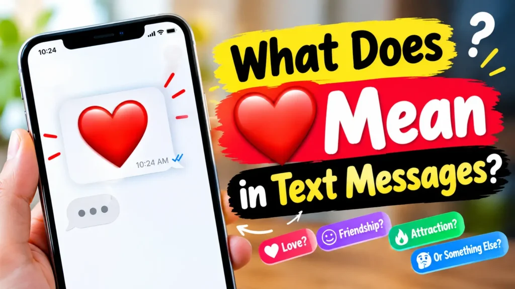 What Does ❤️ Mean in Text Messages?