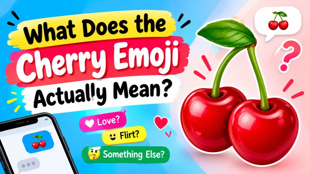 What Does the Cherry Emoji Actually Mean?