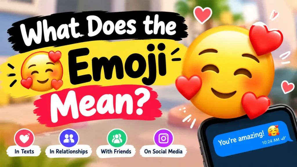 What Does the 🥰 Emoji Mean?
