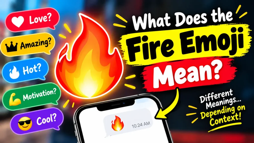 What Does the Fire Emoji Mean?