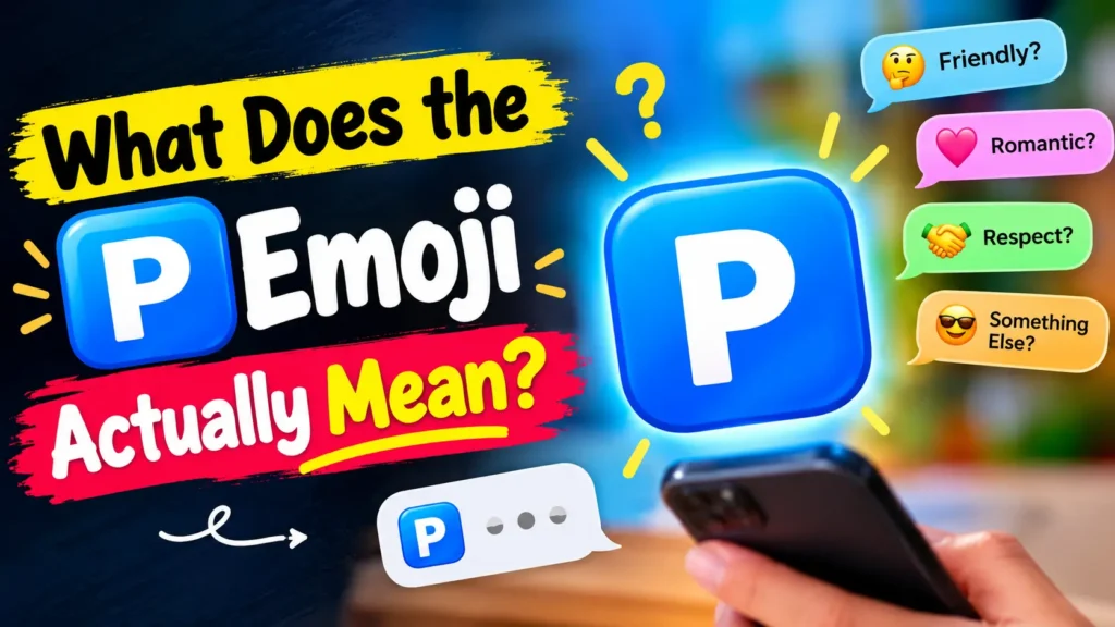 What Does the P Emoji Actually Mean?