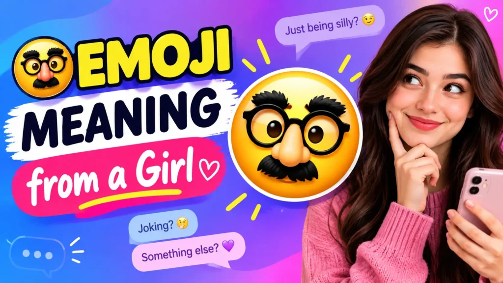 🥸 Emoji Meaning from a Girl
