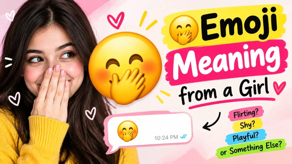 🤭 Emoji Meaning from a Girl