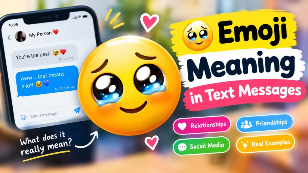🥹 Emoji Meaning in Text Messages