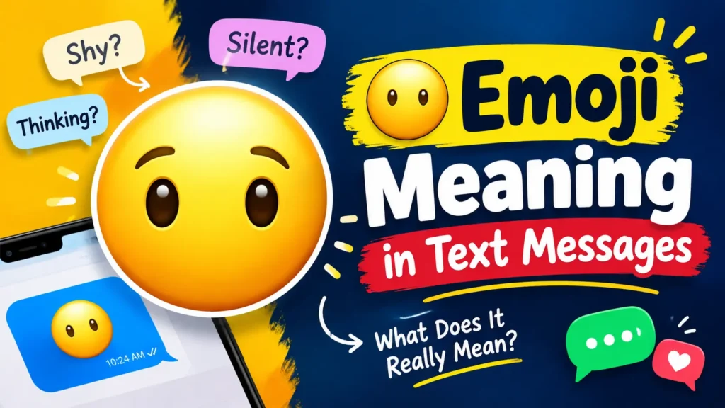 🫥 Emoji Meaning in Text Messages