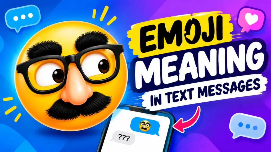 🥸 Emoji Meaning in Text Messages