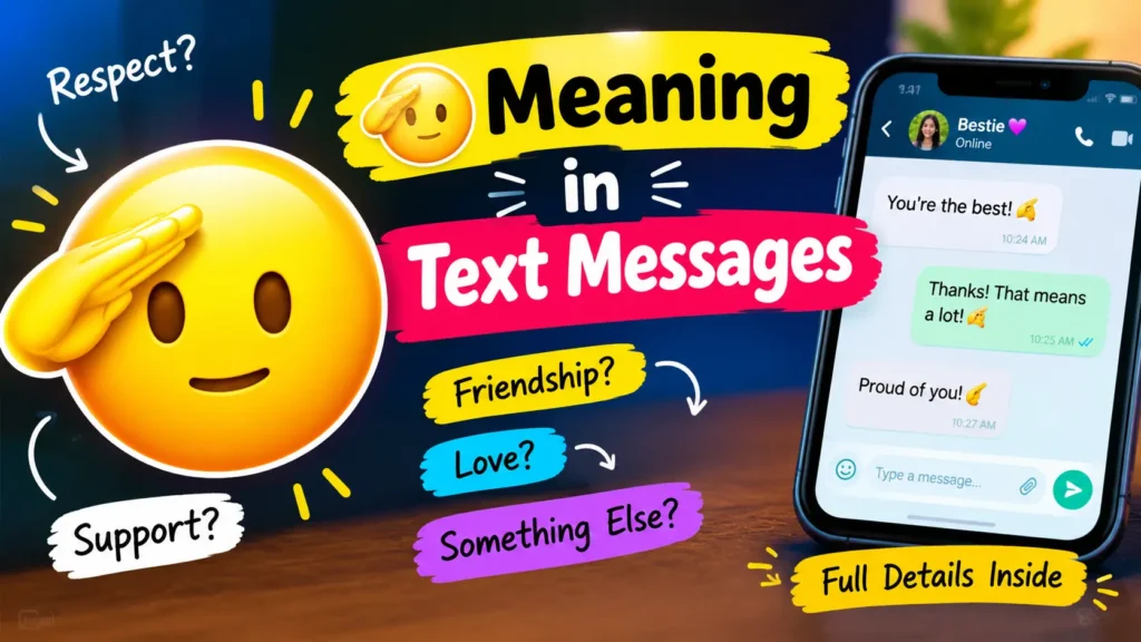 🫡 Meaning in Text Messages