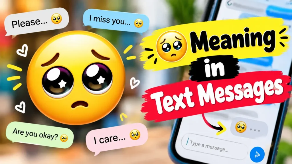 🥺 Meaning in Text Messages