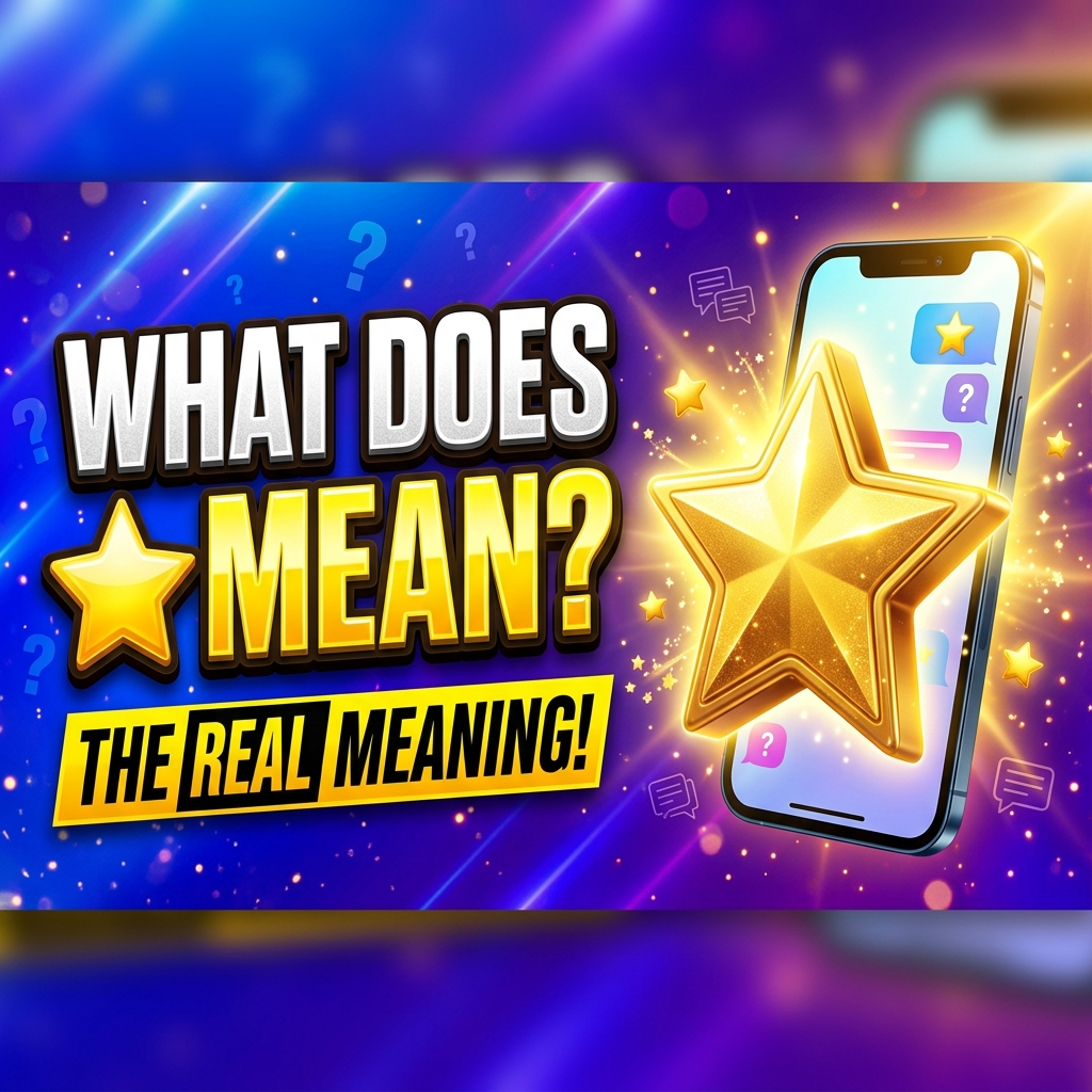 What Does ⭐ Actually Mean?