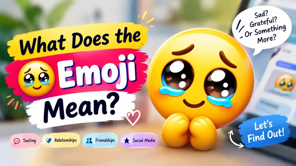 What Does the 🥹 Emoji Mean?