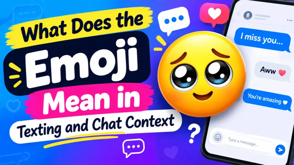 What Does the Emoji Mean in Texting and Chat Context