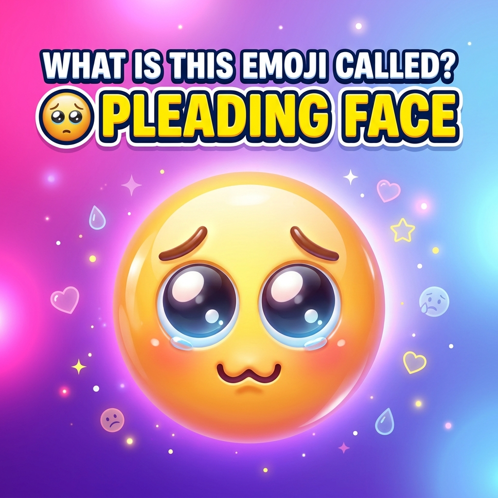 What Is the 🥺 Emoji Actually Called?