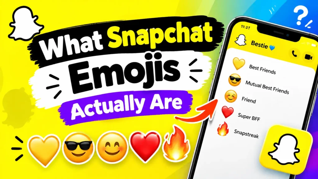 What Snapchat Emojis Actually Are