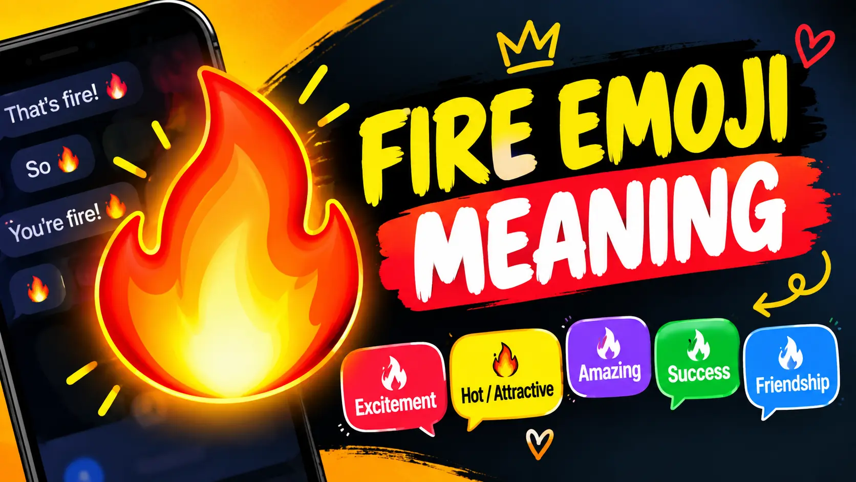 Fire Emoji Meaning 🔥