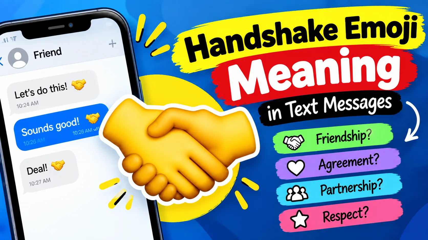 🤝 Hand Emoji Meaning