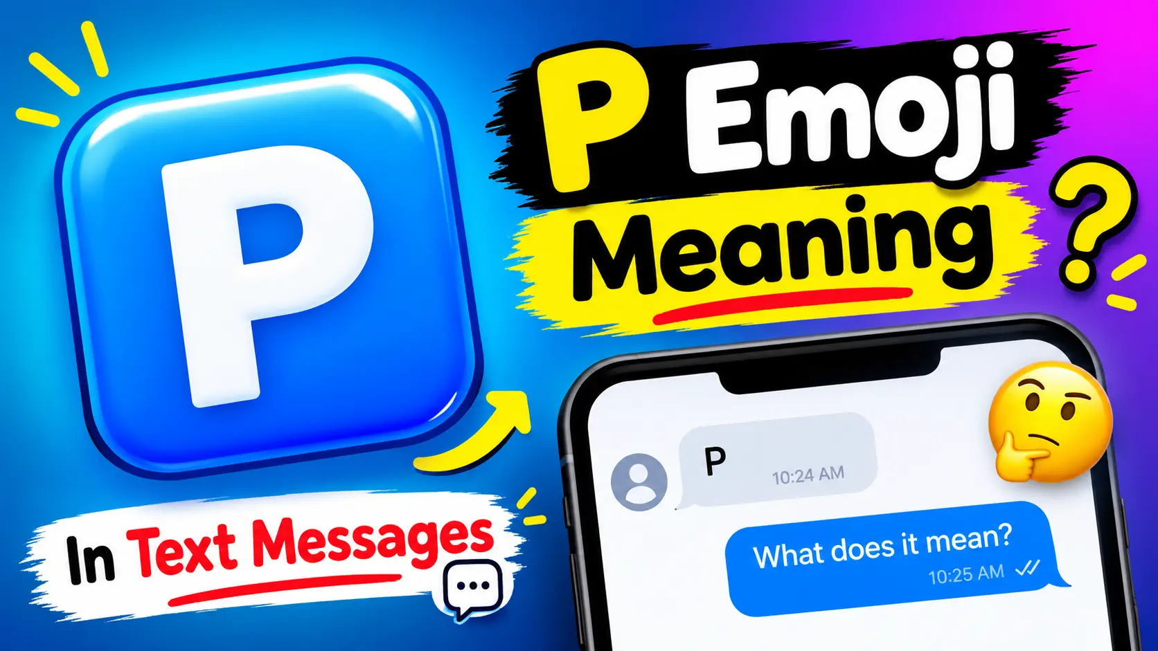 P Emoji Meaning