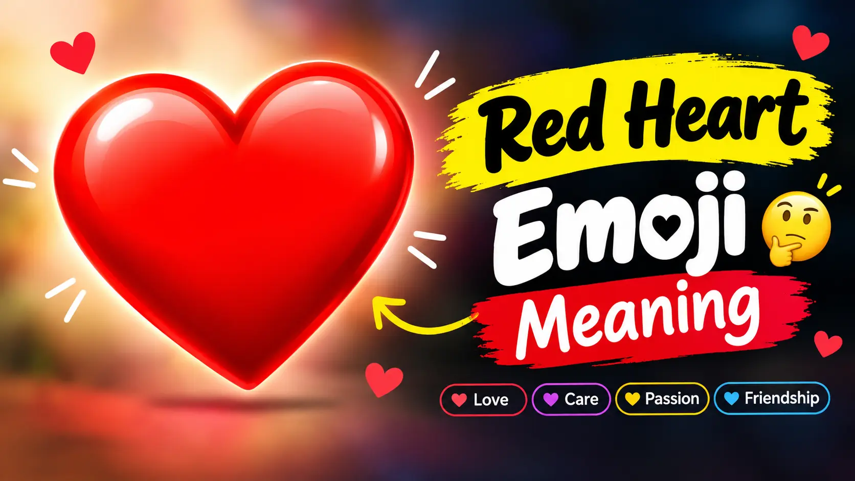❤️ Red Heart Emoji Meaning