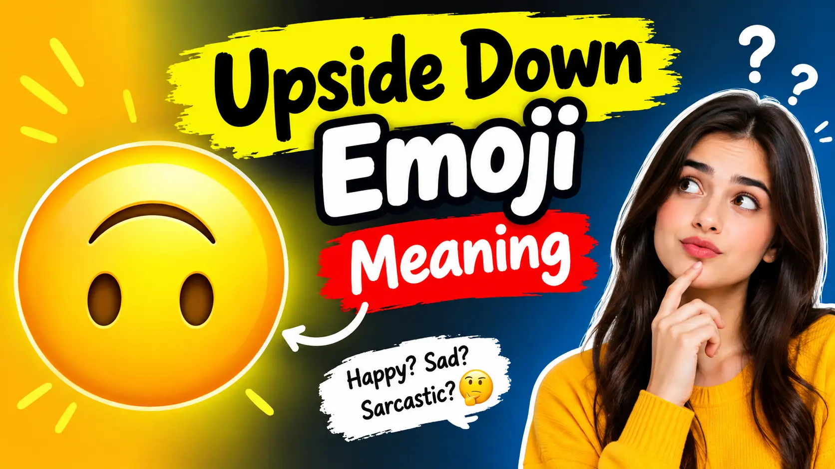 Upside Down Emoji Meaning