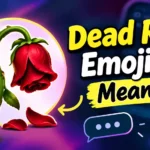 Dead Rose Emoji Meaning (🥀)
