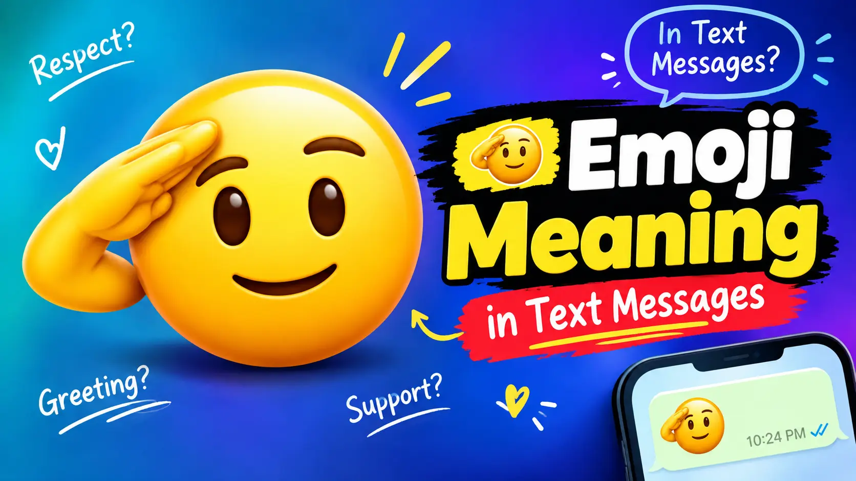 🫡 Emoji Meaning