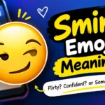 Smirk Emoji Meaning: 