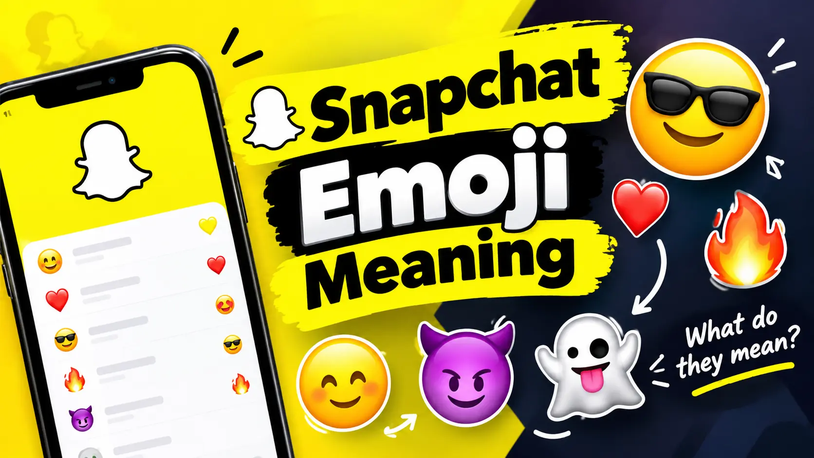 Snapchat Emoji Meaning