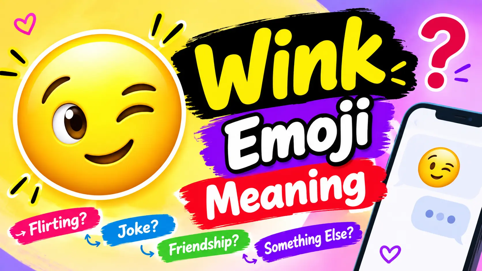 Wink Emoji Meaning